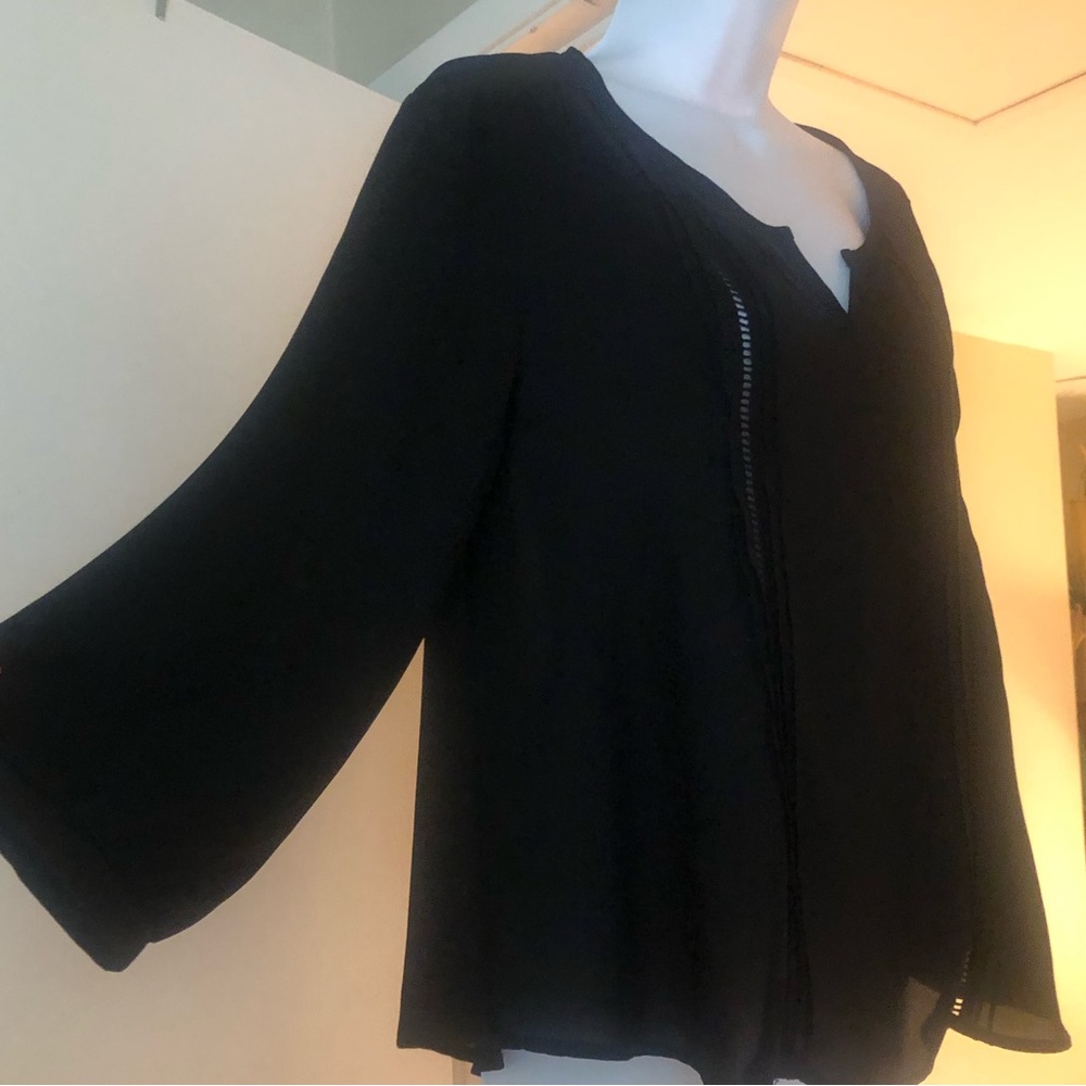 Nordstrom rack blouse. Brand is lush. Size is small and color is black.